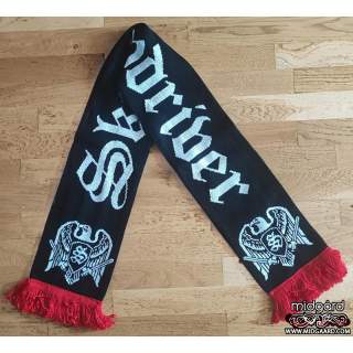 Skrewdriver Scarf (Red fringe)