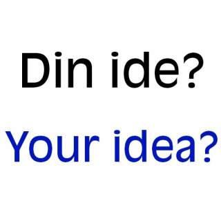 # Do you have an idea?