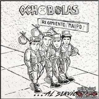 Ocho Bolas - Al servicio gatefold LP