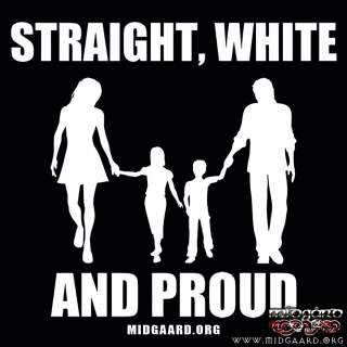 K49 Straight, white and proud