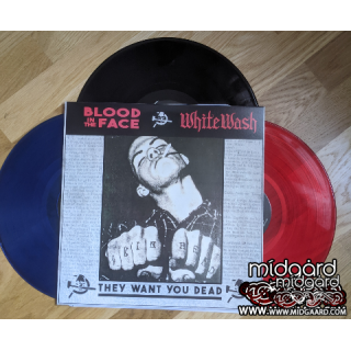 Blood in the face & WhiteWash Vinyl (copy)
