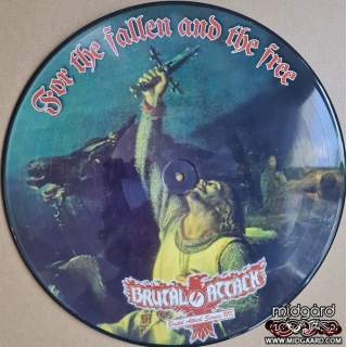 Brutal Attack - For the fallen and the free picture disc 