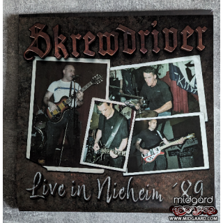 Special edition Skrewdriver - Live in Nieheim'89 2LP Gatefold (copy)