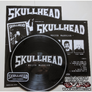 Skullhead - White warrior White edition picture-disc