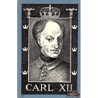 Postcard-1 Carl XII
